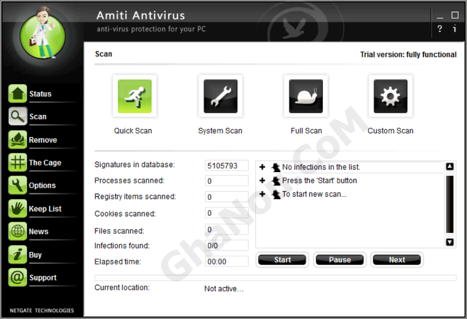 Антивирус давай. Антивирус от Трояна. NETGATE amiti Antivirus 25.0.810. Антивирус для поиска троянов и червей. Скан системы приложение.