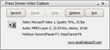 Freez Screen Video Capture - لقطة شاشة (1)